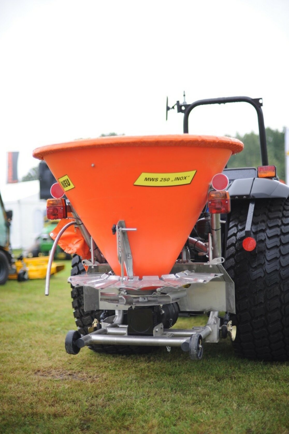 Matev enters the market for winter maintenance spreaders. 